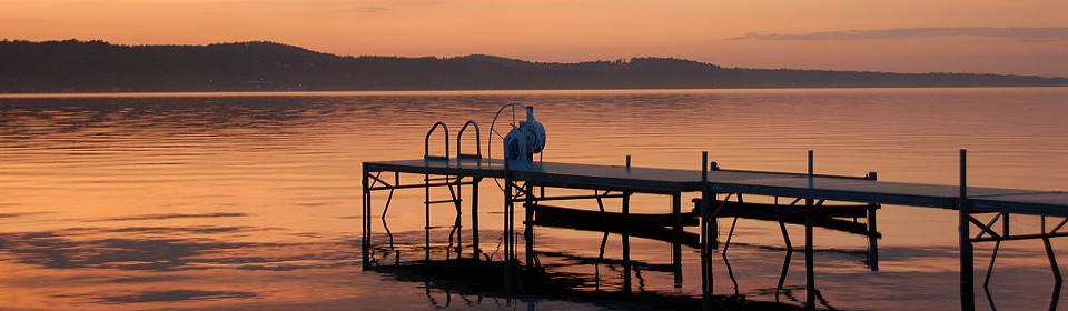 Canandaigua Lake sunset