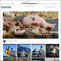 website for Chesler Photography, Canadaigua, NY